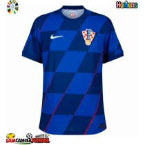 Camisa de Futebol Croácia Equipamento Secundário Europeu 2024 Manga Curta
